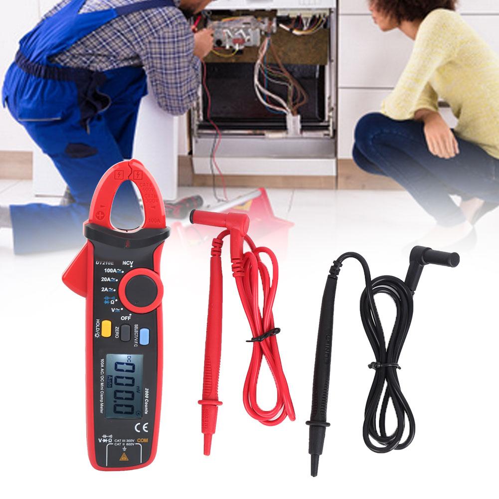 UT210E Handheld Digital Clamp Meter Multimeter Voltage Current Tester with VFC Function
