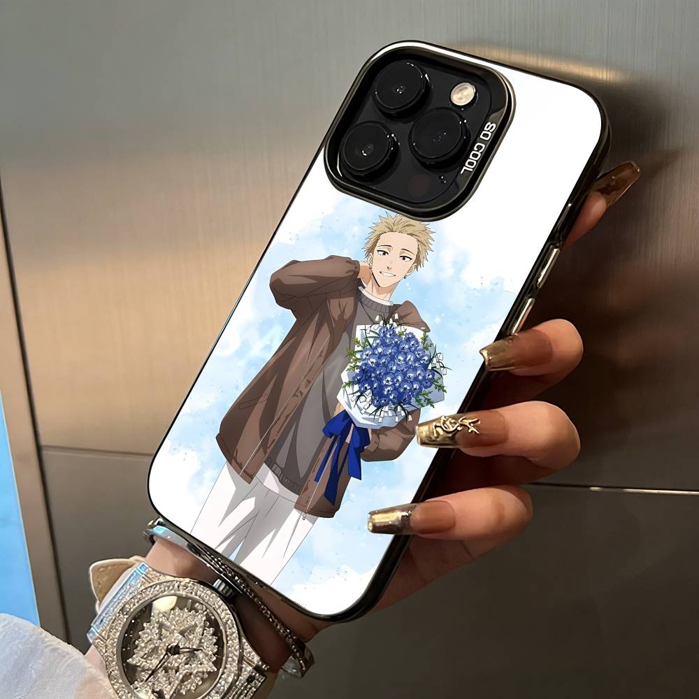 

T-Tsumugi- Rintaro Phone Case For iPhone 17,16,15,14,13,12,11 Plus Pro Max Colored Silver Phone Case iPhone12Pro