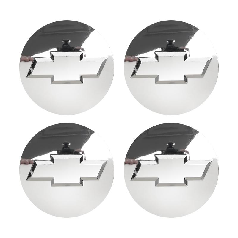 4pcs 52mm 58mm 82mm Car Wheel Rims Center Hub Caps Cover For Chevrolet Cruze Sonic Silverado Camaro Captiva Equinox Trailblazer gjfp57