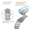 Edelstahlarmband für 20 mm 22 mm Huami Amazfit GTR Bip Armband für Samsung Gear S3 S2 Sport Classic Huawei GT 2 Active Gala Galaxy Watch 42 mm 46