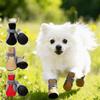 4pcs/set Warm Dog Cotton Shoes Thickened Reflection Anti-Slip Dog Shoes Wear-Resistant Comfortable Dog Paw Protector