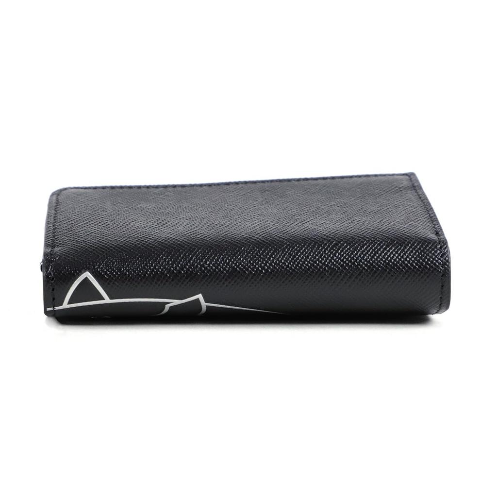 Castelbajac 4-Row Key Case with Coin Purse, Upura, 054621, Green