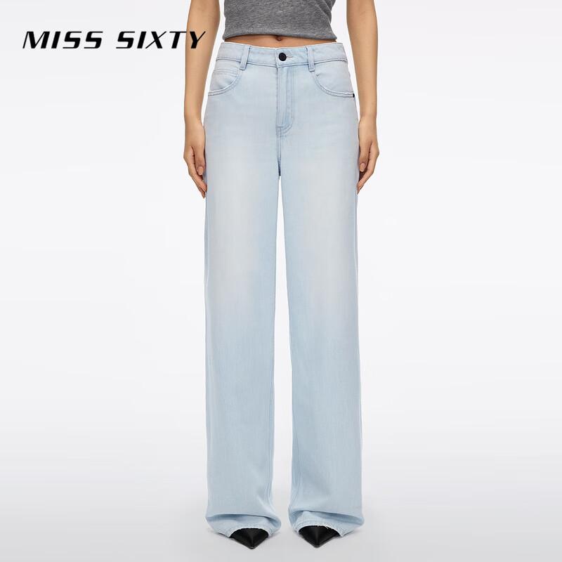 MISS SIXTY Women s Tencel Retro Slim Straight Jeans 30