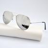 Pilot Aviation Sunglasses Men Retro Classic Silver Metal Frame Shades for Women Men UV Protection
