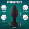 Anal Plug Vibrator Butt Plug Prostate Vibrating Massager Remote Control Female Masturbator Sex Toy for Couple with LED Light