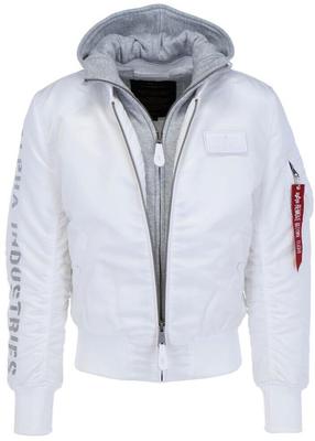 Winter Jacket Alpha Industries MA-1 D-Tec SE (133104) White