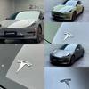 Adesivo Emblema Metallo Premium 3D per Logo Auto Tesla Decalcomania Decorazione Carrozzeria Parafango Bagagliaio per Tutti i Modelli Tesla