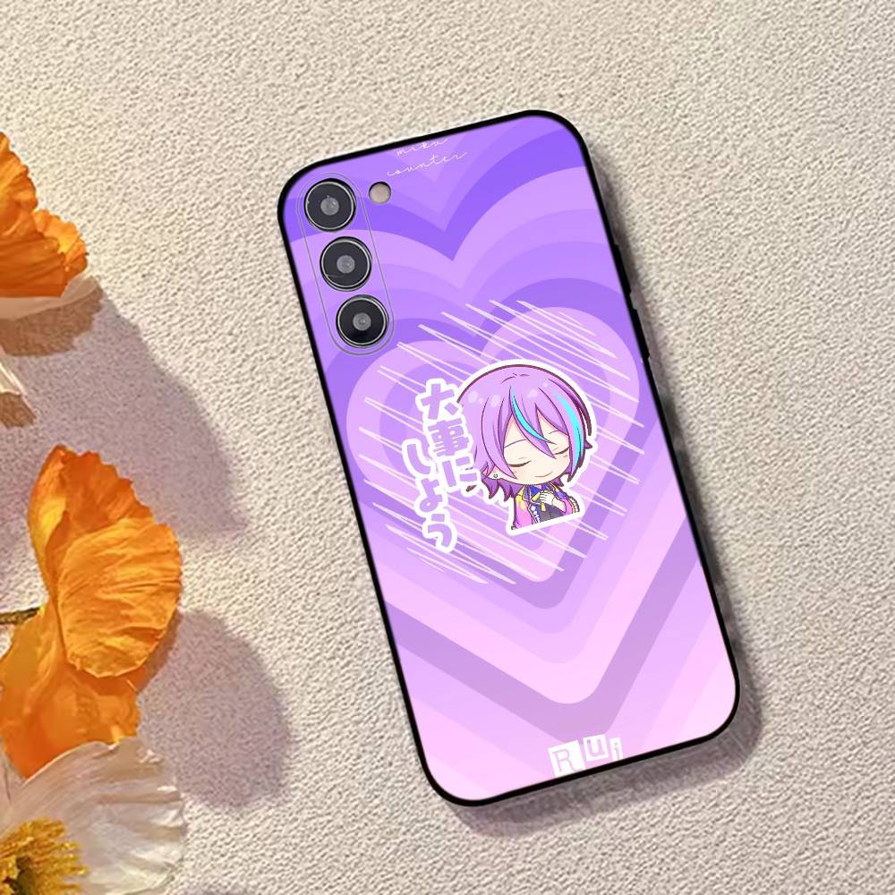 Rui Kamishiro Game Project Sekai Phone Case For Samsung Galaxy A73,A72,A71,A70,A53,A52,A51,Others Soft Black Cover