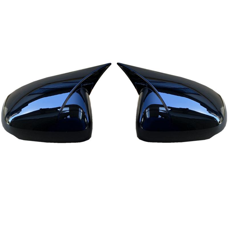 

For Mercedes Benz A Class CLA W177 C118 LHD Car Rearview Side Mirror Cover Wing Cap Door Housing Shell Trim Gloss Black