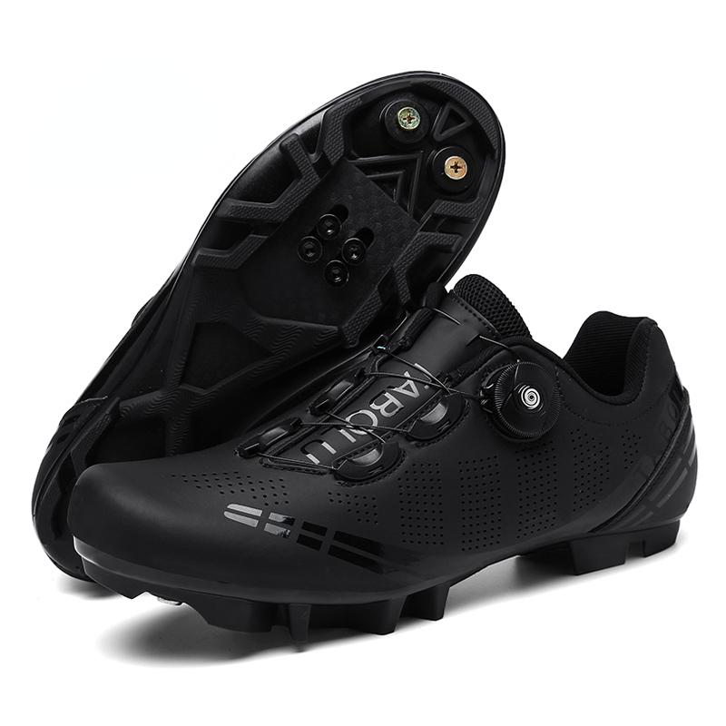 Men MTB Self-Locking Speed Bicycle Sneakers Spd Cycling Shoes Racing Bike Shoes Cleats Women Mountain Road Cycling Footwear
