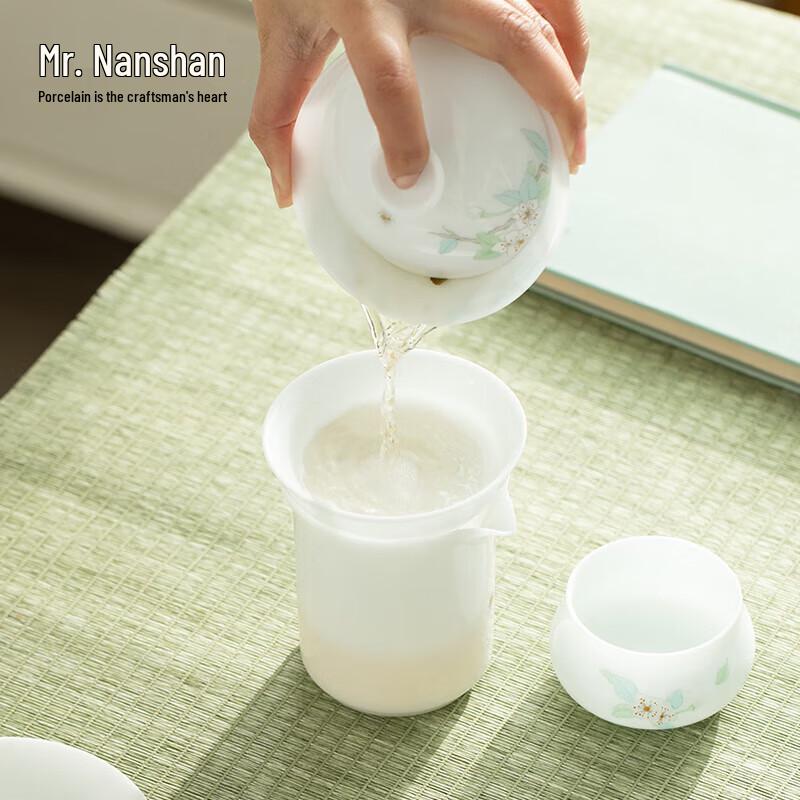 Nanshan Xiansheng Ceramic Gongfu Tea Strainer