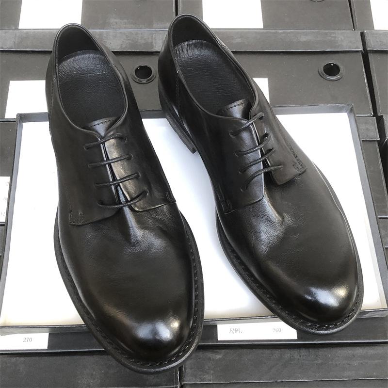 

Мягкая подошва Мягкие кожаные туфли Мужские деловые кожаные дышащие костюмные рабочие туфли Мужские свадебные туфли для жениха Мужские кожаные туфли 44 чёрный