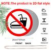 2D Flat 1pc, 8x8 In, Round Aluminum Metal Sign, No Food and Drink Sign Theme Decoration, Suitable for Door Decoration, Wall Decoration, Home, Room