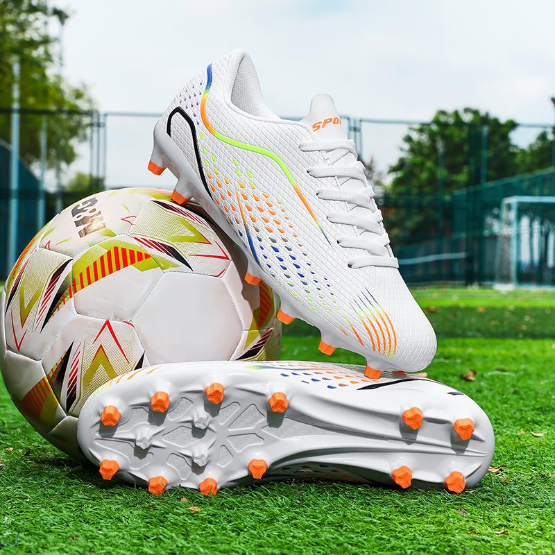 Unisex 32-46 Mens Football Shoes Training Artificial Captain Football Shoes for Kids