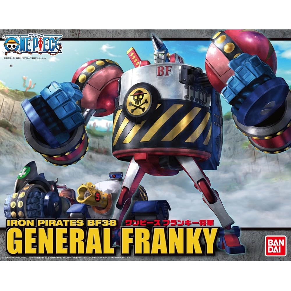 Best Mechanic Collection Franky General Pre-painted Plastic Model Kit