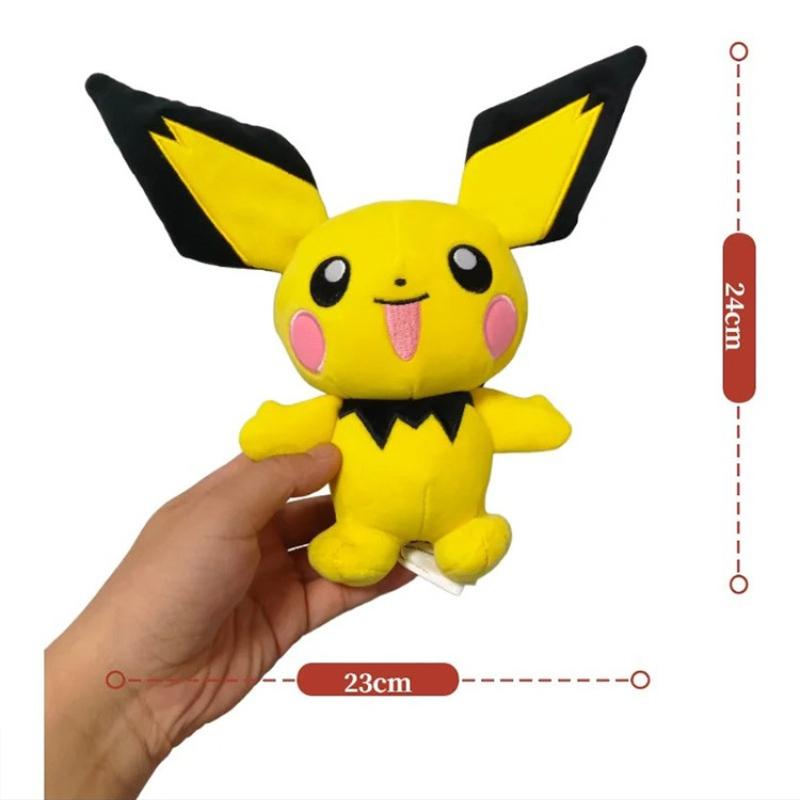 Newest Plush Yamper Litten Emolga Stuffed Doll Sylveon Vulpix Gengar Plushies Pikachu Xmas Anime Mew Toys Gifts
