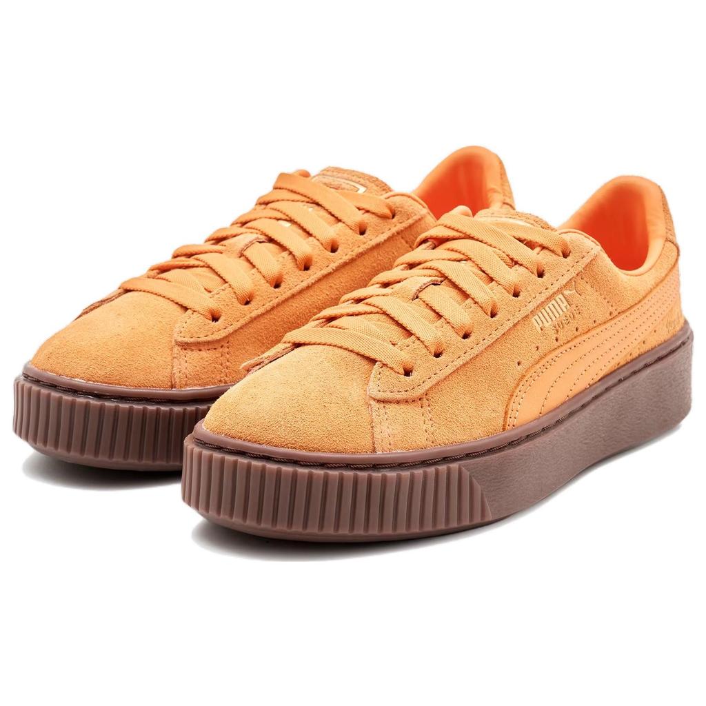 Puma Mardi Mercredi Low-Top Skate Shoes Unisex Skate Shoes Orange 396259-02
