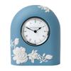 Wedgwood Jasper Desk Clock (Officially Imported) 14cm Tall, Magnolia Blossom Design, Perfect As a Wedding Gift