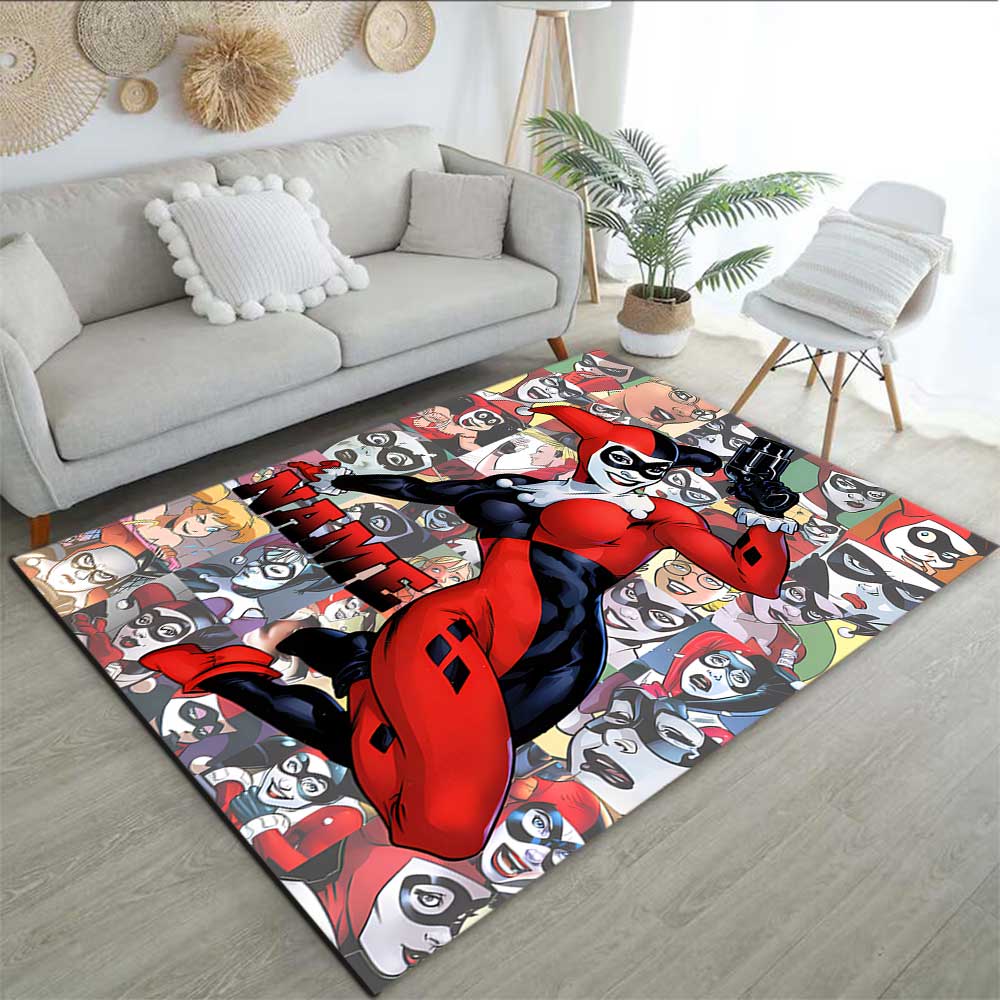 Warnermedia (5) Customize your name rug, office chair cushion, home bedroom living room gift.
