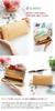 Albero Women's Genuine Leather Long Wallet with Zipper Closure, Natural Color, 5365, AL-5365-20