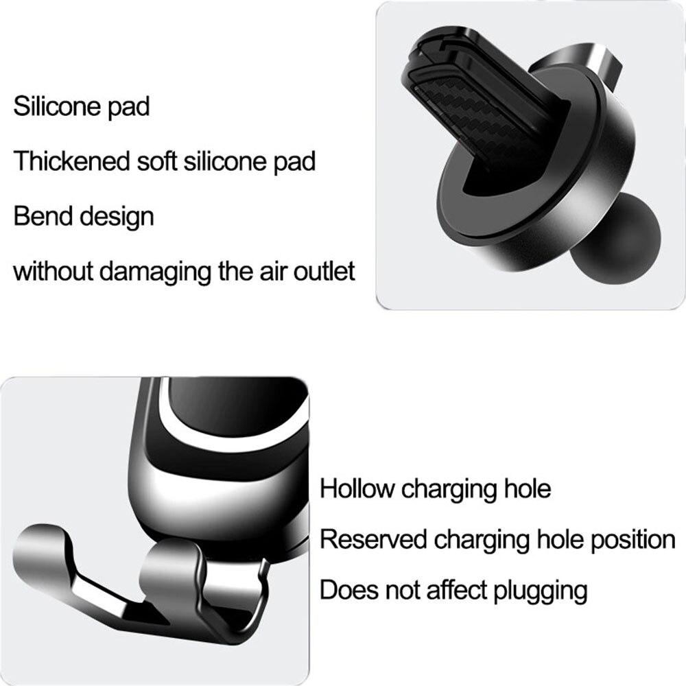 Car Phone Holder & Super Suction Cup Universal 4 in 1 for Car Dashboard Windshield Vent Car Mount for iPhone Samsung