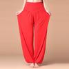 Pantalones de Yoga para Mujer Cintura Alta Pantalones de Danza Moderna Pantalones de Tai Chi