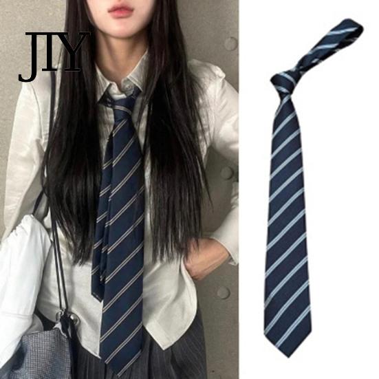 Adjustable Striped Belt Unisex Tie, Print Necktie, Retro Style Length Versatile Casual Accessory Dress Fashionable for Wear