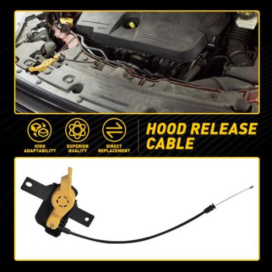 Hood-Latch Lock Release Cable Fits 2013-2018 Ford Escape2015-2018 Lincoln MKC A