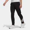Adidas Essential Knit Cuffed Joggers Men Bottoms Black GK8968