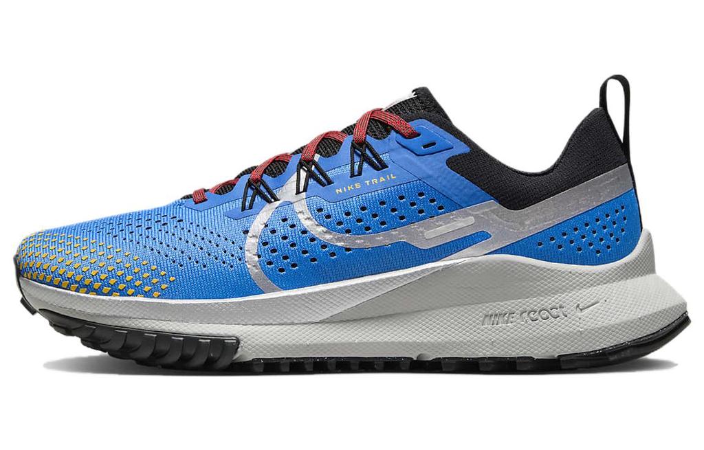 Nike React Pegasus Trail 4 Light Photo Blue Track Red Black Metallic Silver Women's DJ6159-401