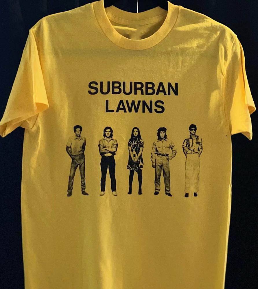 

Collection Suburban Lawns Band Short Sleeve Yellow All Size S5XL TShirt HH10 Unisex T-Shirt S