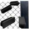 Internal Cap for Profile Post Roof 60x20 20 PCS BLACK