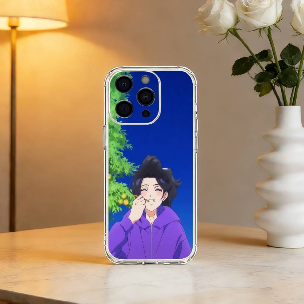 Anime Z-Zenshu Phone Case For iPhone 17 16 15 14 13 12 11 Mini Pro Max Plus Transparent Cover