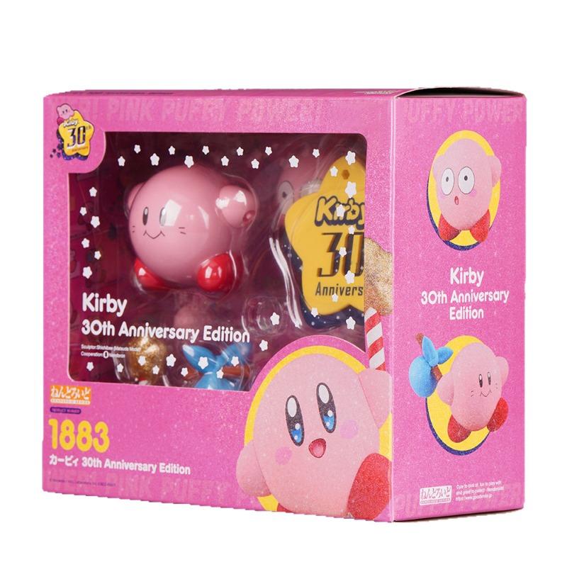Kirby Spiel Zubehör Kawaii Q-Version Modell 30. Jubiläumsausgabe Anime Figur Sammelspielzeug Geschenk