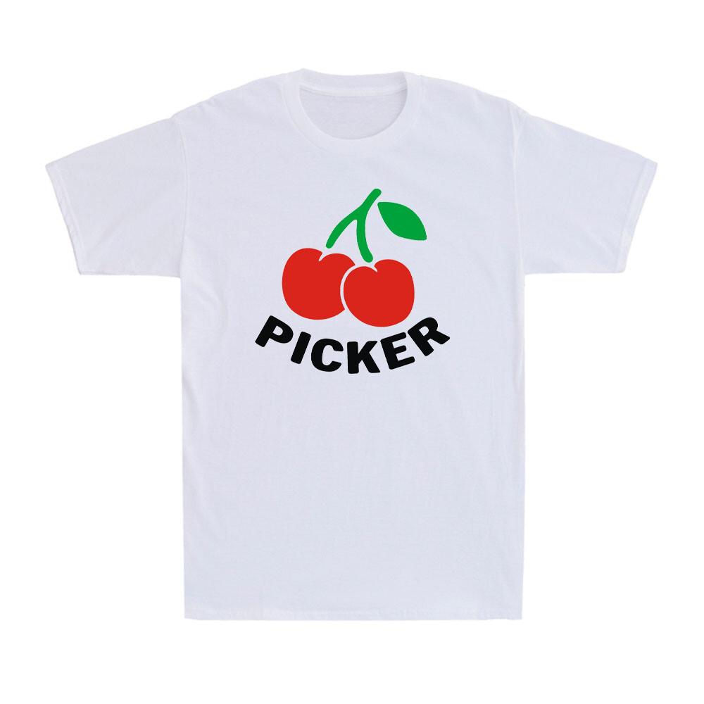 Red Cherry Fruit Shirt Cherry Picker Cherries Fruit Picking Men s T-Shirt S разноцветный