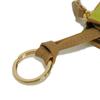 Used 9539 Double G Zip Key Pouch 837966 AAE5F 2843 7943 Current Bicolor Green Key Ring Unused GG Marmont Beige Unisex