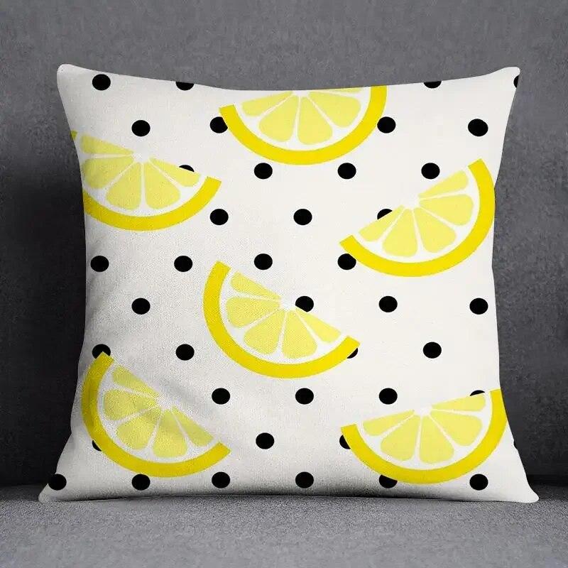 45x45cm Fruit pattern Home Decoration pillowcase Living Room Sofa Seat Office  Cushion  cover