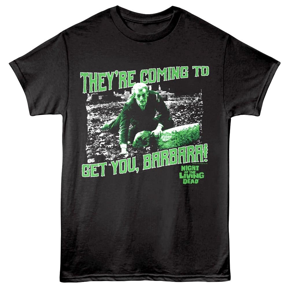 Night of the Living Coming to Get You Men T Shirt L
