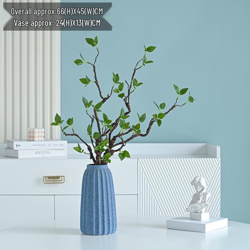 Hanging Artificial Greenery: Fake Leaves Bell Plants for Living Room, Dining Table, or Hotel Decor
