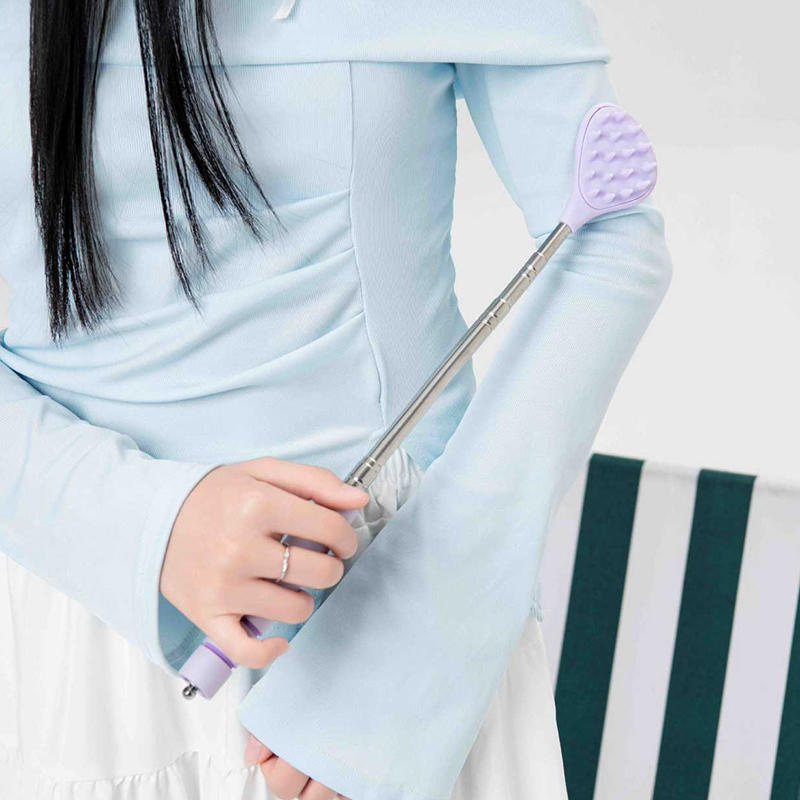 Tickle Scratch Itchy Scratch Portable Scratcher Telescopic Scalable Scratch Back Scratch Tool Portable Point Massage Stick