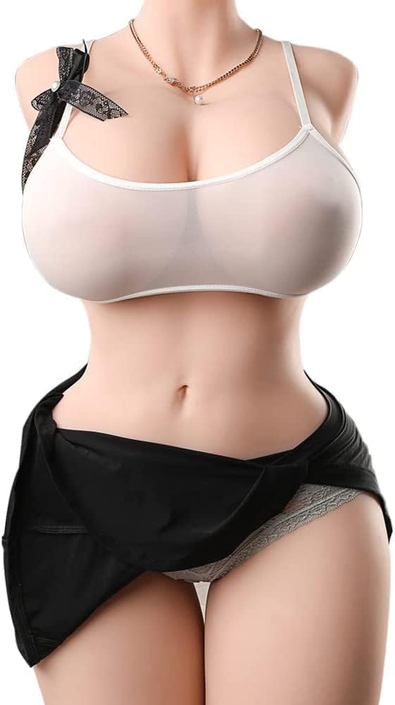 COKYIS Large Metal Half Hip Shaking Adult Toys for Men Masturbator, Masturbator, 16kg, Life-sized, Onahole, Men, Popular, Built-in Skeleton, Large,