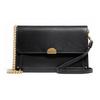 New COACH Dreamer Leather Crossbody Bag, Shoulder Bag Large Size Women's Black 76128-B4BK