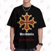 Occitanie Occitania France Occitane Short Sleeve Tee 100% Cotton T-Shirt