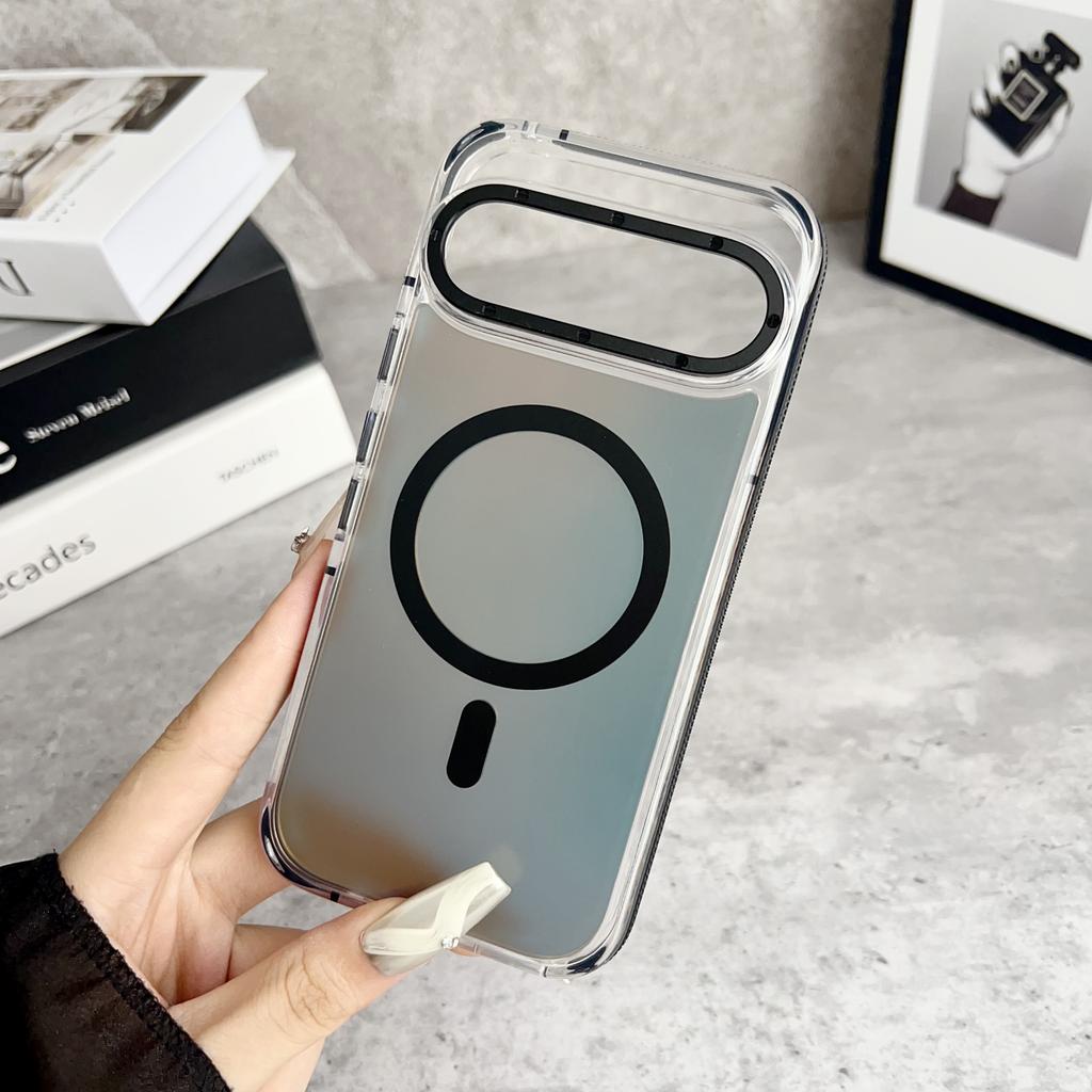 Robuste stoßfeste und rutschfeste Hülle für Google Pixel 9 10 Pro XL Magnetabdeckung, Nano-Beschichtung Anti-Oxidation & Farbverlauf