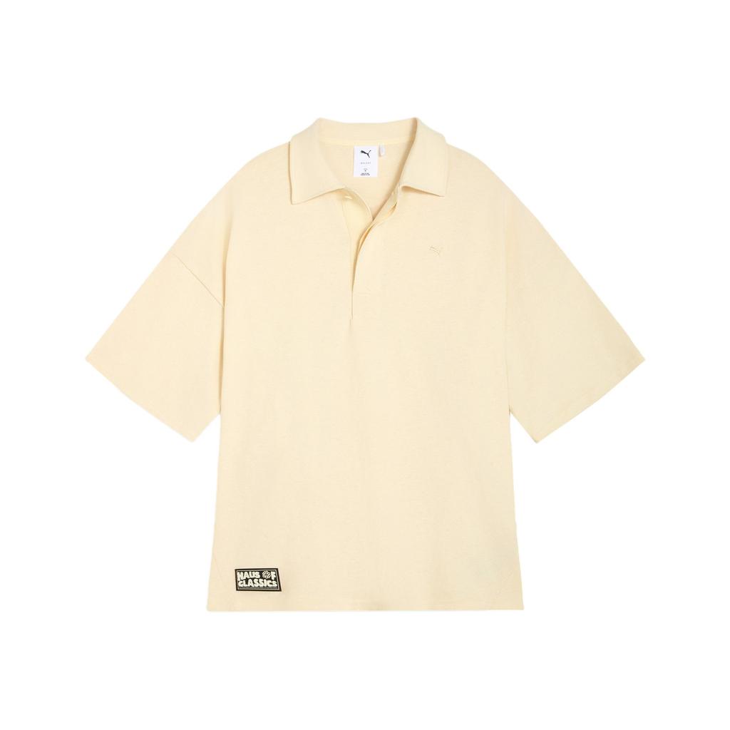New PUMA SelectCLASSICS Polo Shirt Unisex Almond Candy 87 631557-87