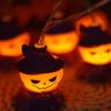 Halloween LED Pumpkin Ghost Wizard Lantern String Ghost Festival Shopping Mall Bar Decoration Atmosphere Lights