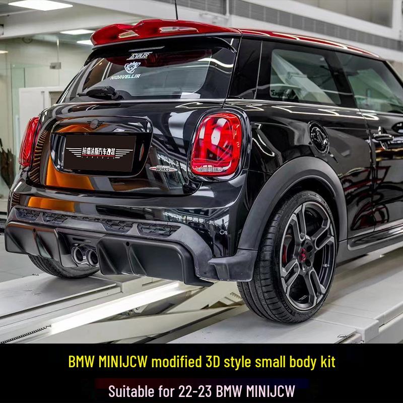 3D Style Front Lip and Rear Diffuser for 21-23 MINI Cooper S JCW F56