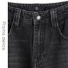 Retro Washed Wide-Leg Denim Jeans