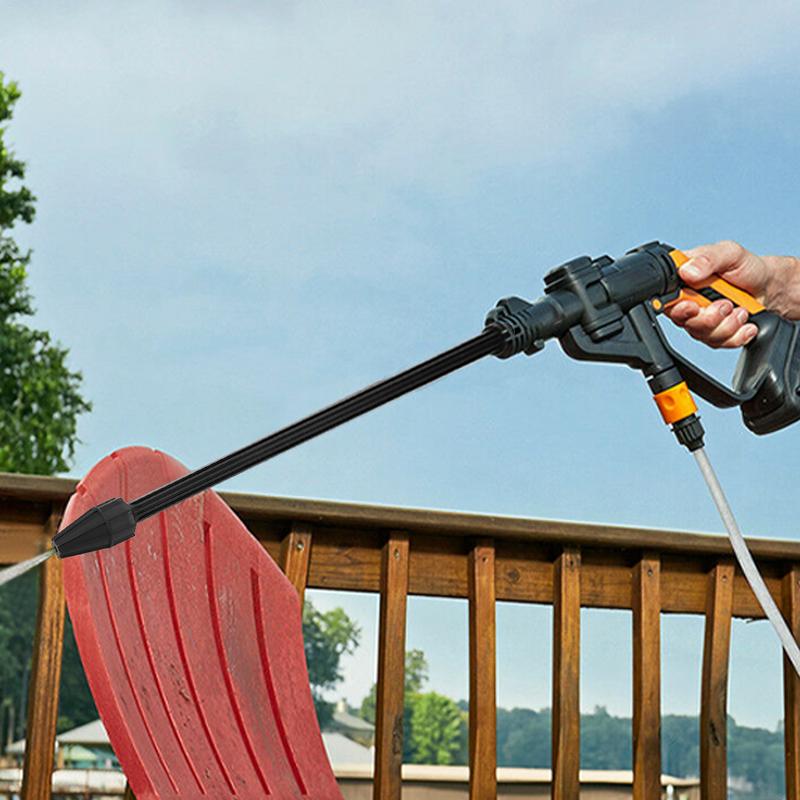 Autowaschschlauch-Aufsatz, verstellbar, Dachrinnenreinigungswerkzeug, Düse, Hochdruckreiniger, Wassersprüher für Schlauch, multifunktional