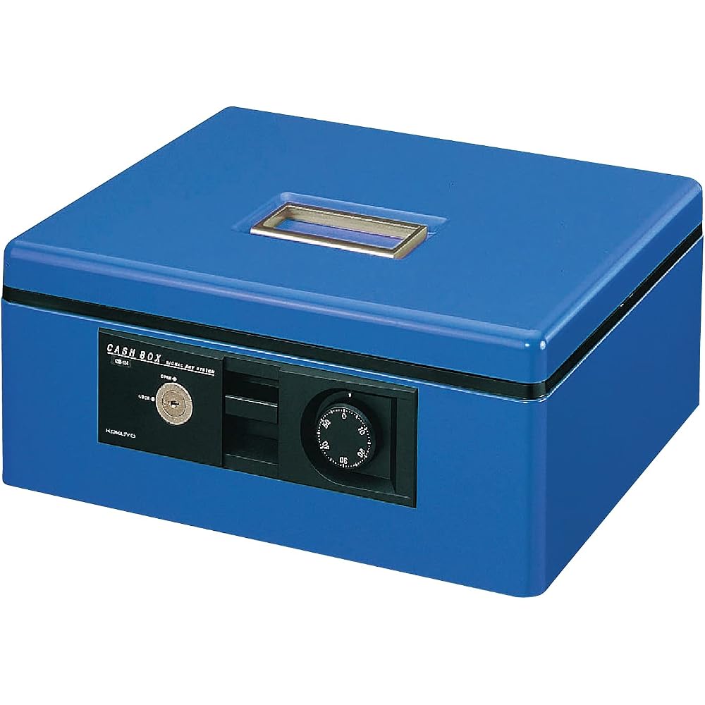 Kokuyo (KOKUYO) CB-11B Handbag Safe with Dial A4 Blue